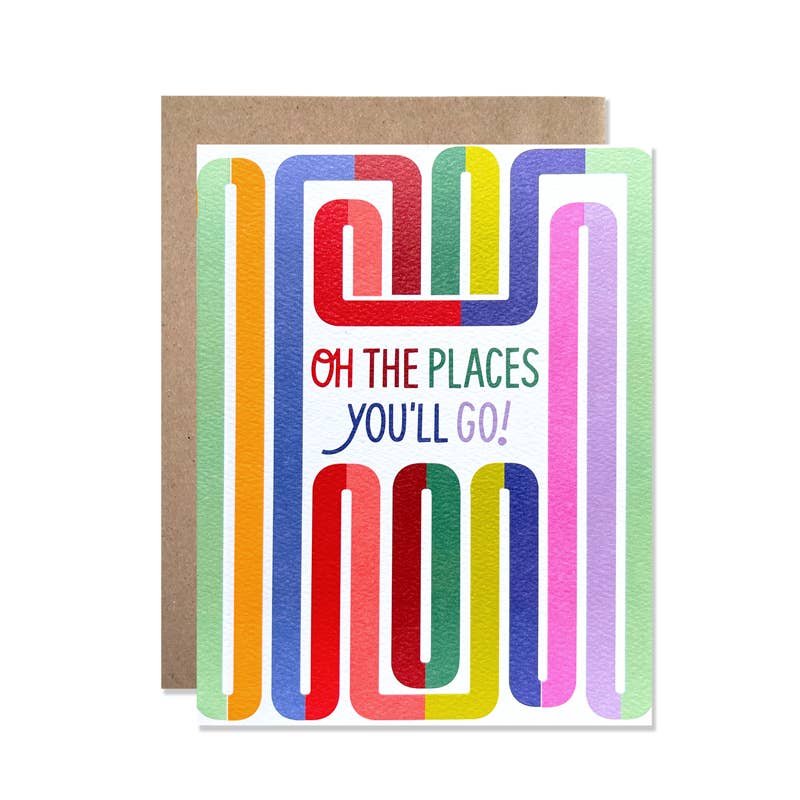 Oh the Places You'll Go! Grad Card