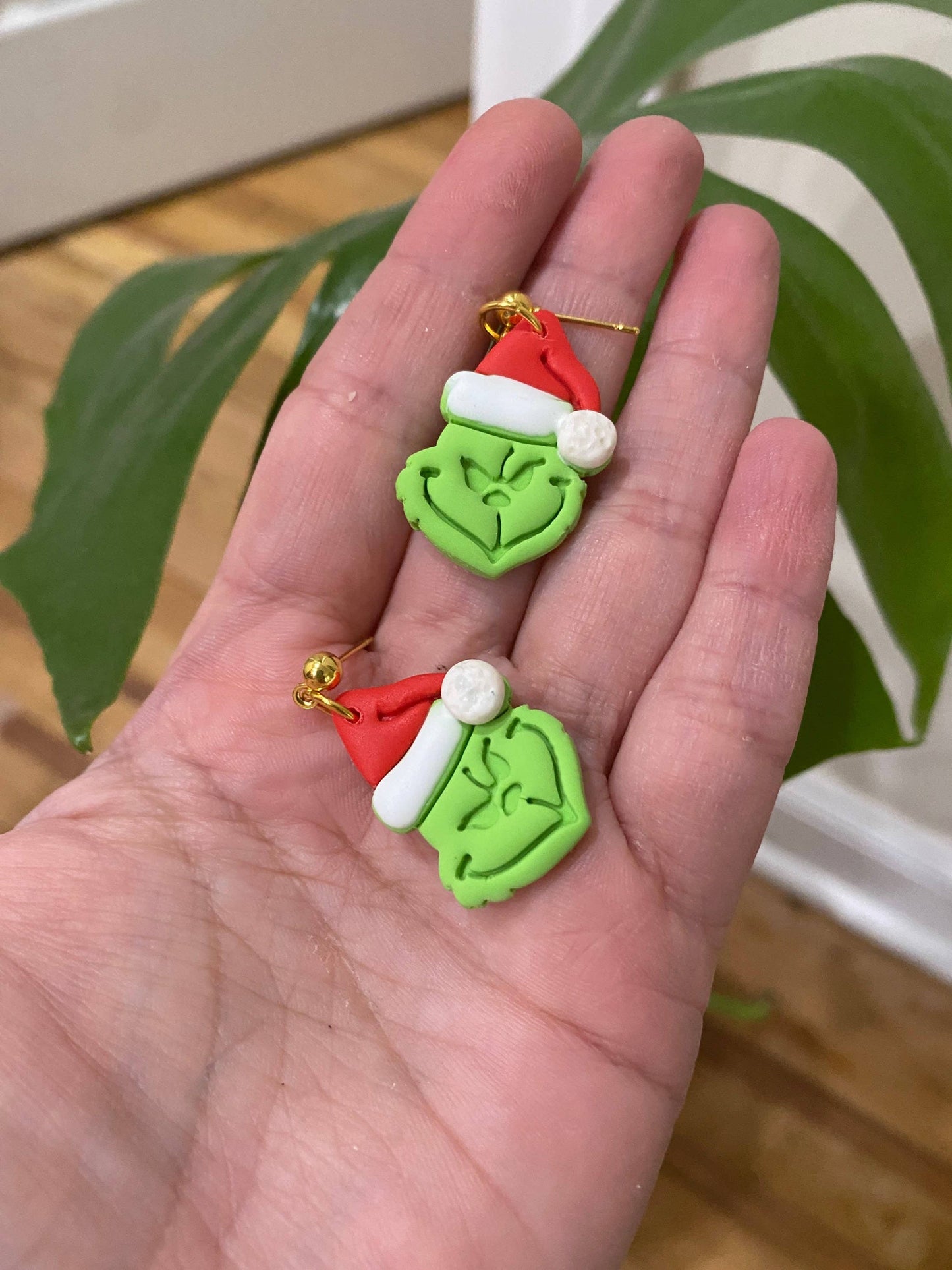 Grinch Book Jewelry Earrings | Christmas & Halloween Gift