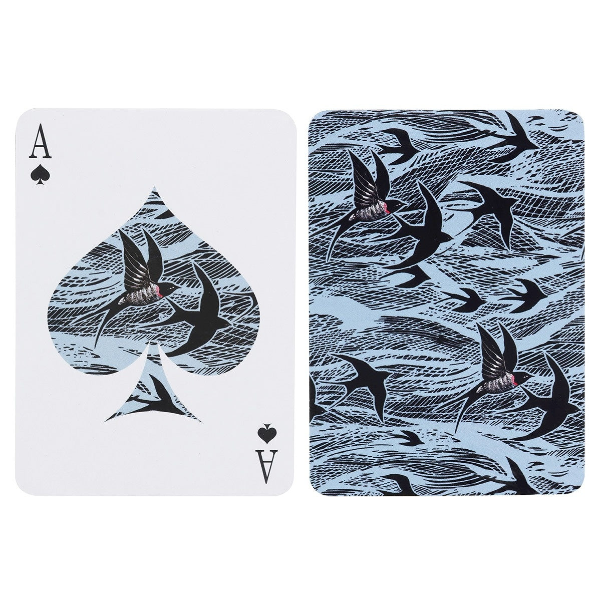 Angela Harding Swallows & Sea Playing Cards