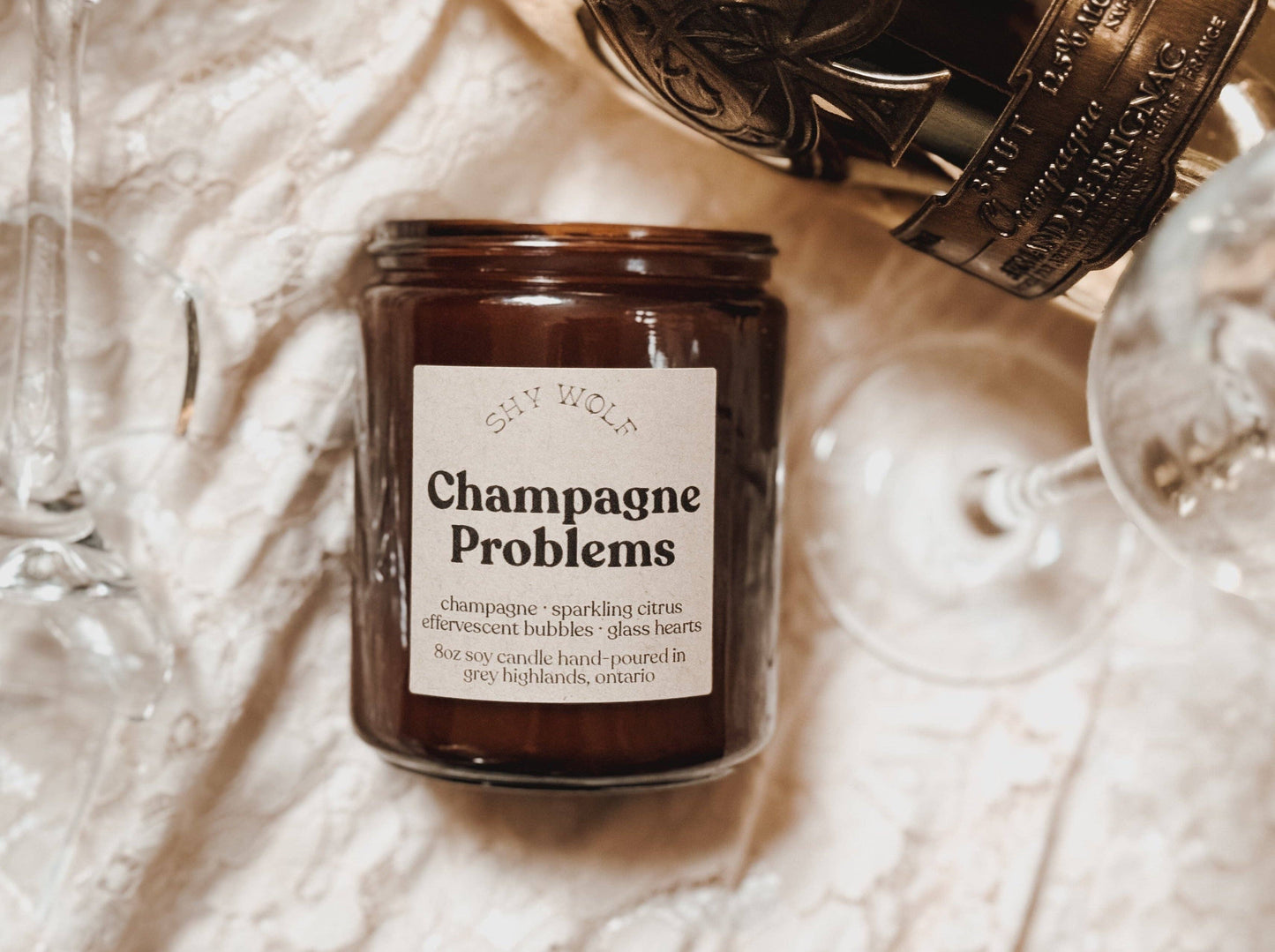 Champagne Problems Candle