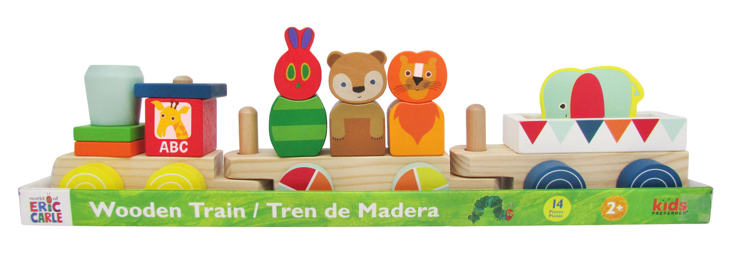 EC VHC Wooden Train 12 Piece