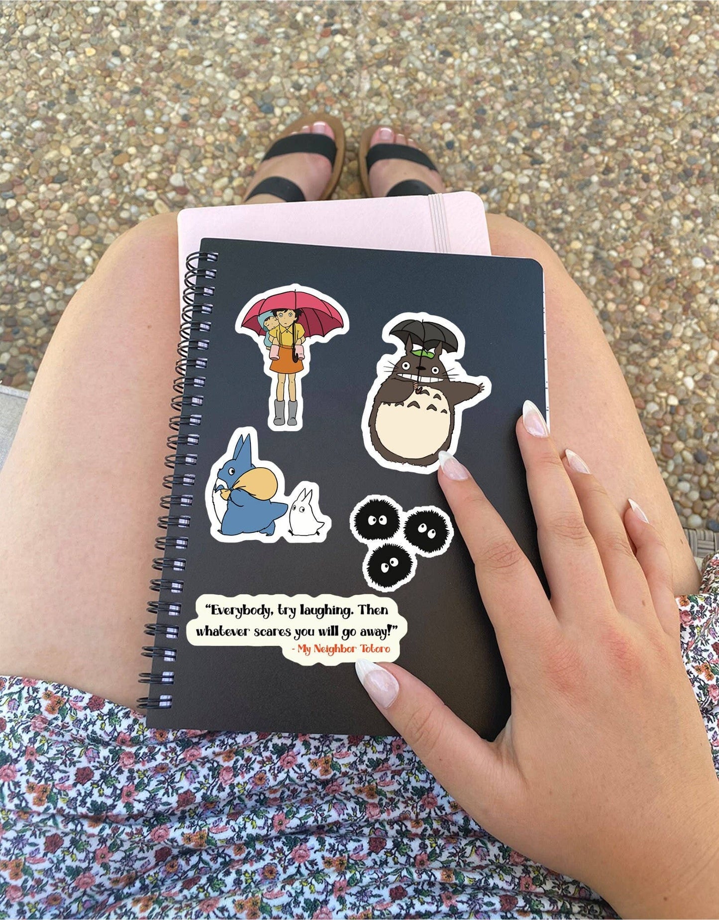 My Neighbor Totoro Ghibli Sticker Set - Stickers for noteboo