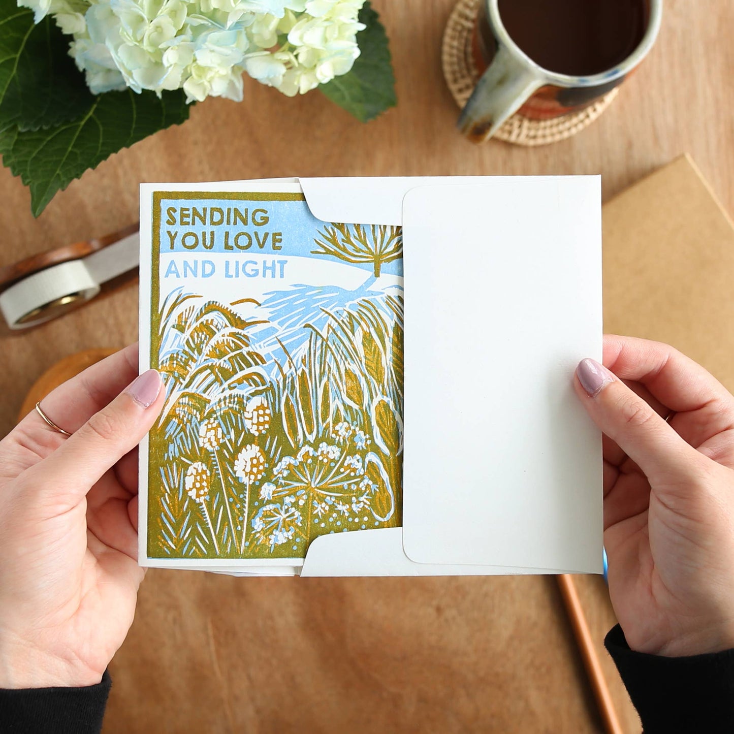 Love and Light (Winter Garden) Card - Boxed Set of Six