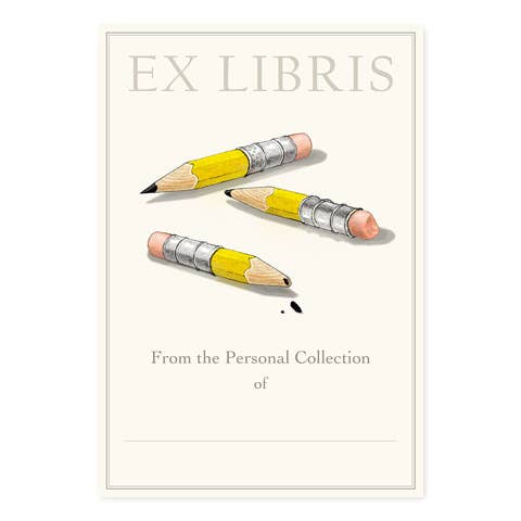Yellow Pencils - Bookplates
