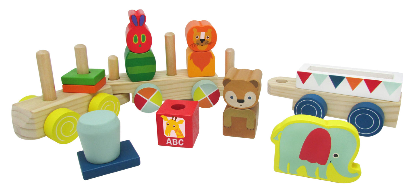 EC VHC Wooden Train 12 Piece