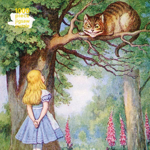 Alice And The Cheshire Cat 1000 Piece Jigsaw Puzzle