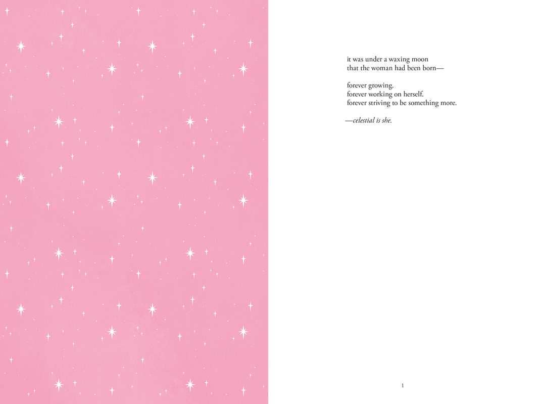 She followed the moon back to herself by Amanda  Lovelace