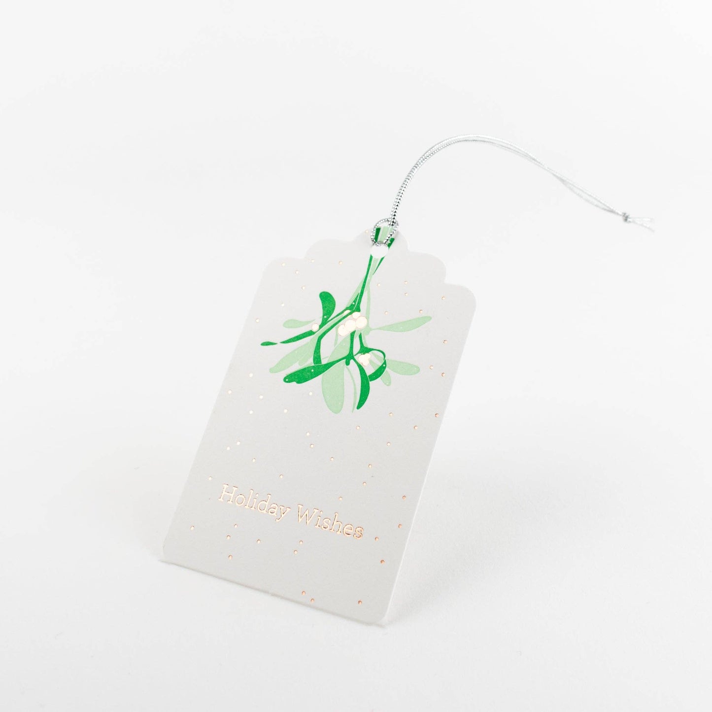 Gift Tag: Holiday Vegetation Hang Tag (Set of 8)