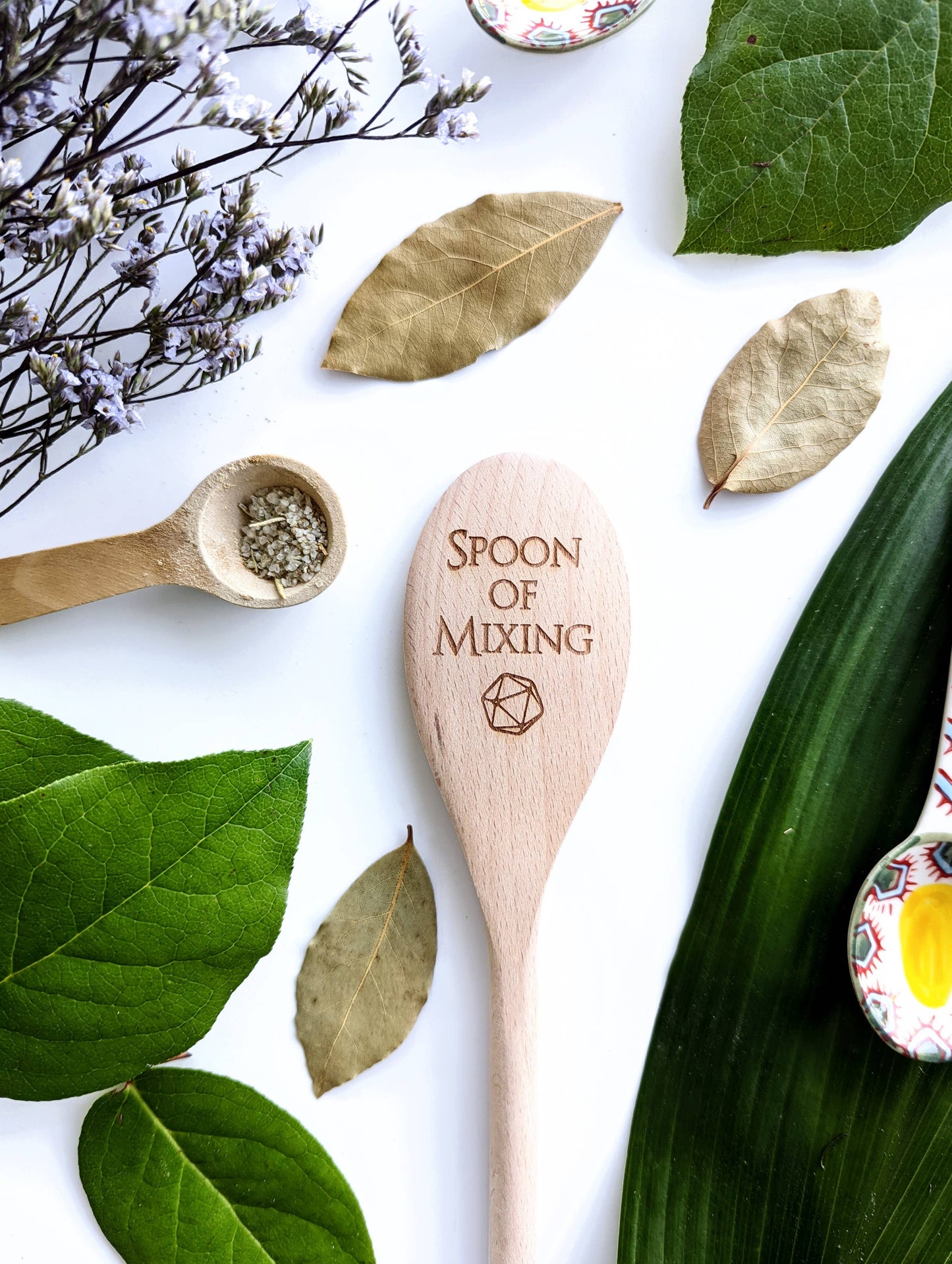 Spoon Of Mixing - Dungeons and Dragons Inspired Wooden Spoon