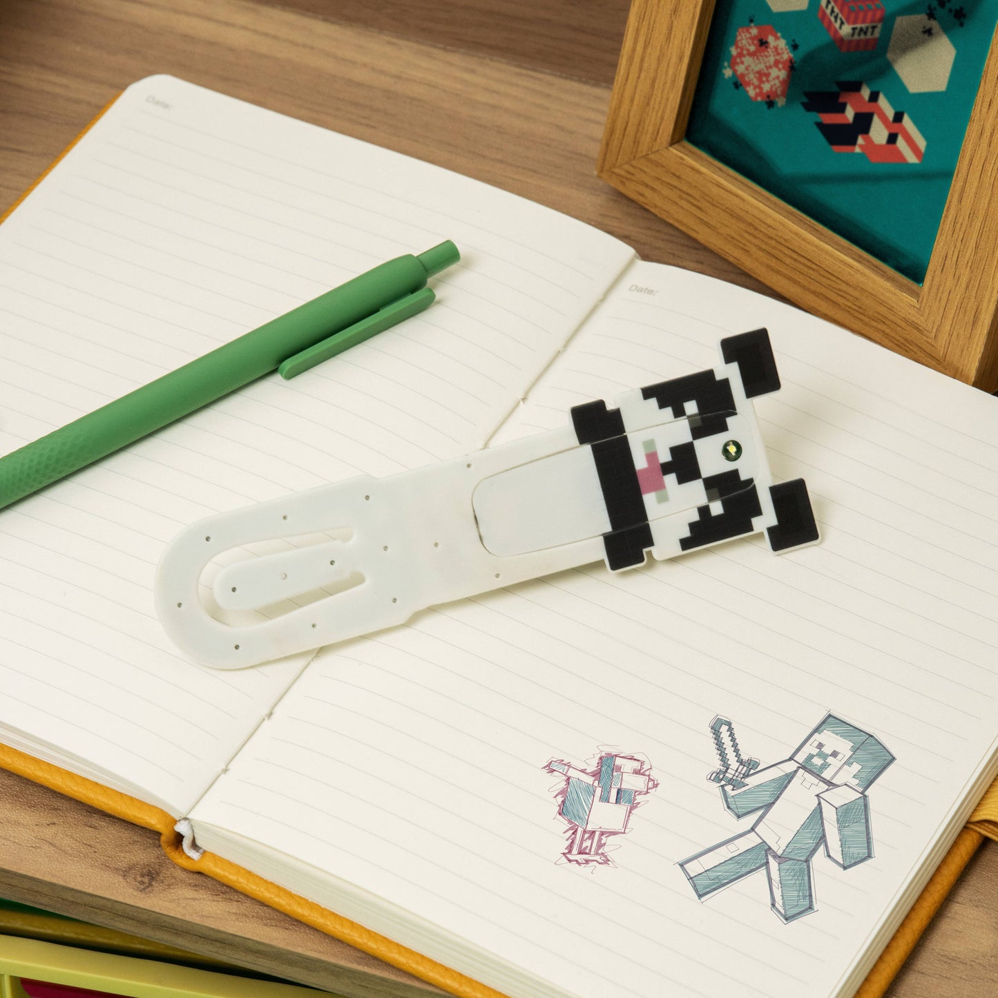 Minecraft Panda Book Light