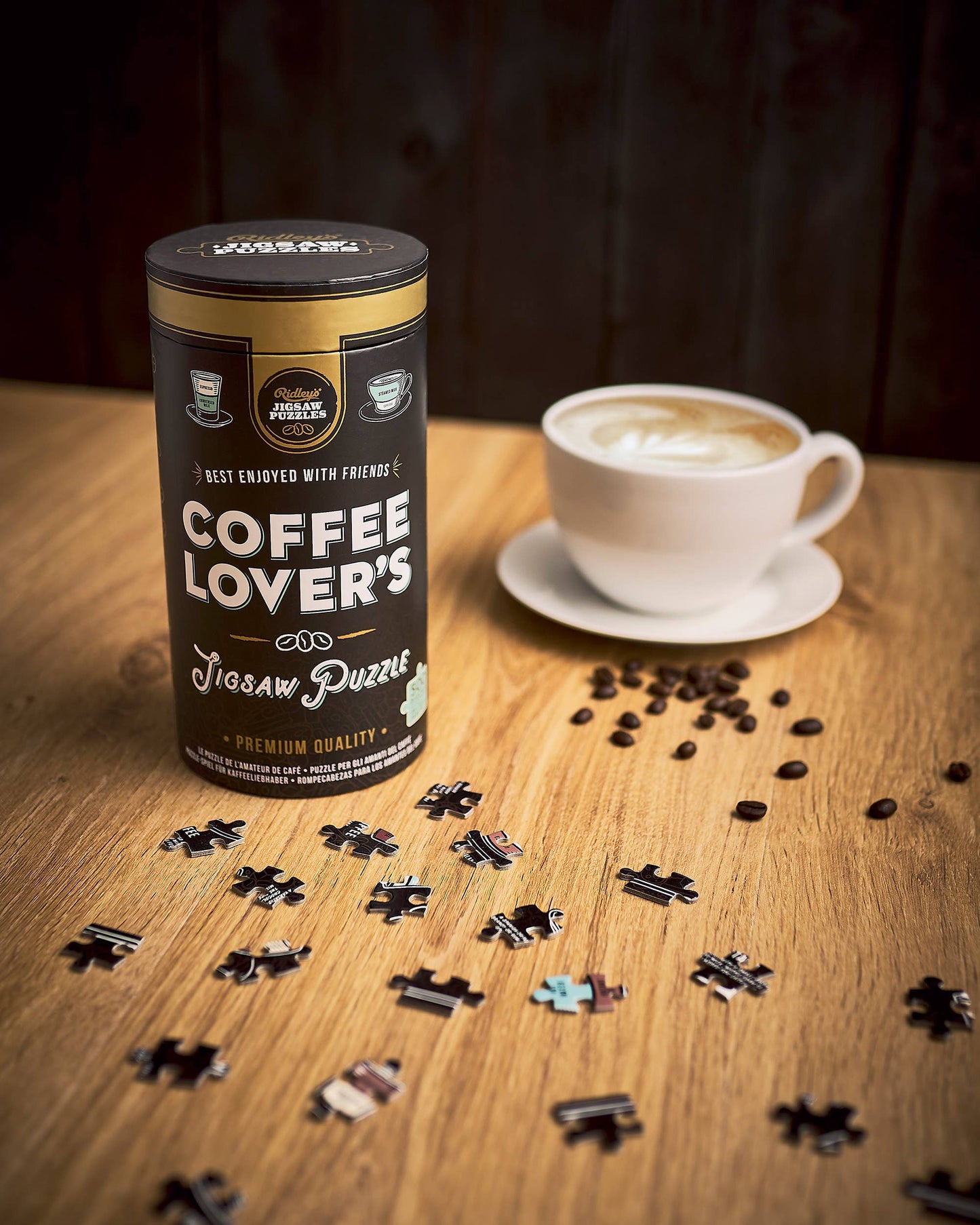 Coffee Lover's 500 Piece Jigsaw Puzzle