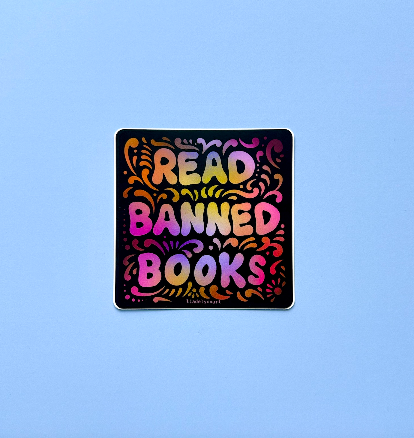 Read Banned Books Sticker