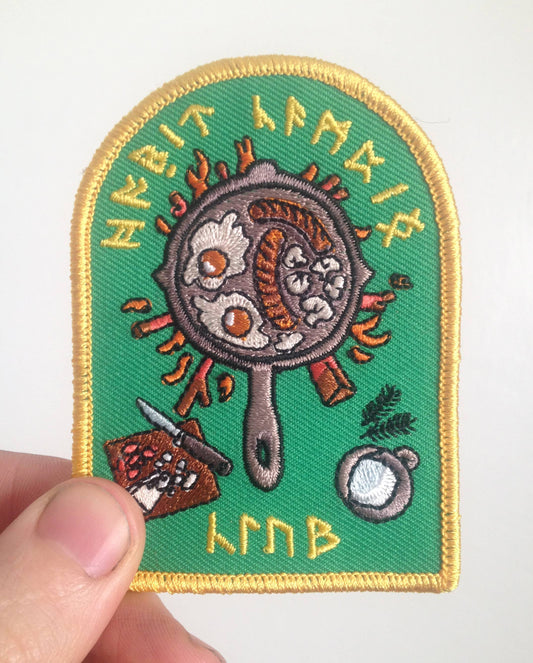 Hobbit Camping Club Breakfast Patch