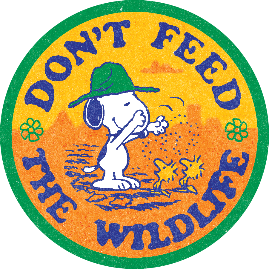 Wildlife by Snoopy - Die-cut Sticker