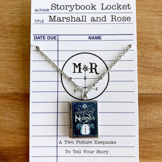 Book Locket Chronicles of Narnia - Lamp Post