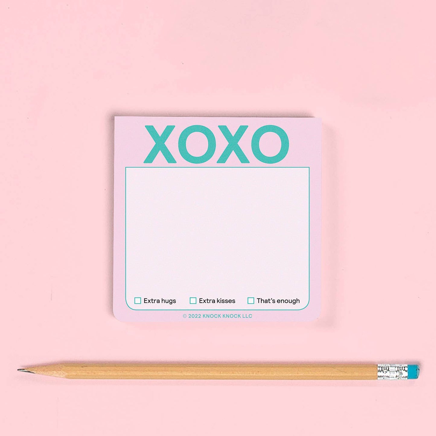 XOXO Sticky Note (Pastel Version)