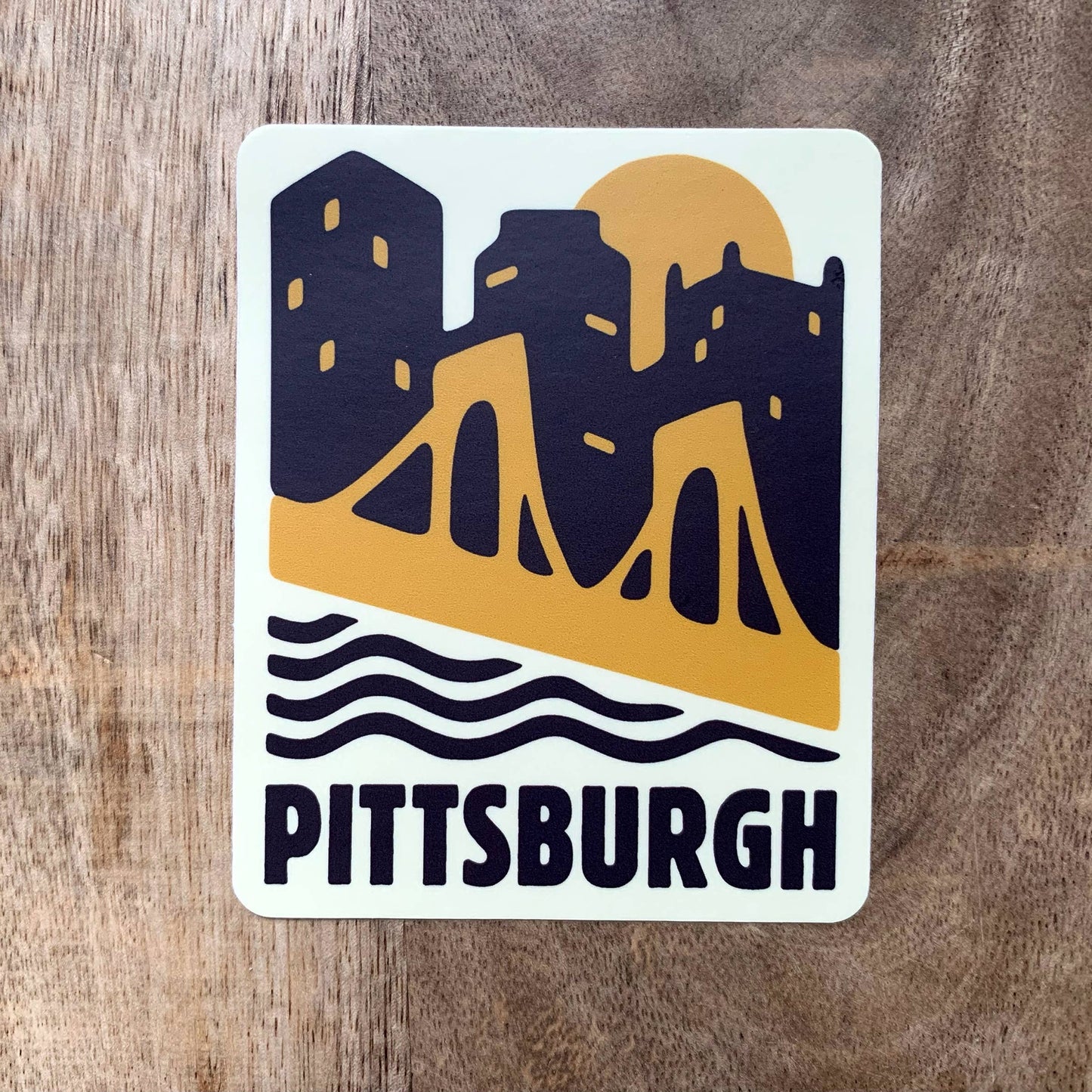 Pittsburgh, Pennsylvania Bumper Sticker / Vinyl Decal