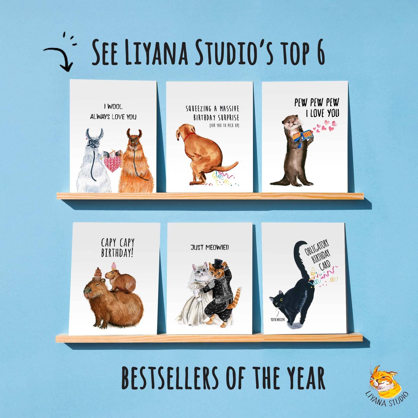 Smug Goat Grad - Funny Graduation Card