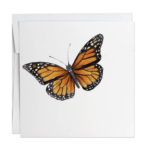 Monarch Butterfly Enclosure Card