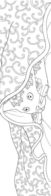Cats Coloring Bookmarks by Rockpool  Publishing