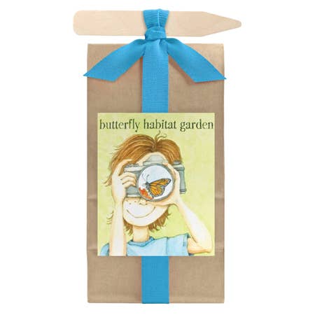 Kids Scatter Garden | Building Butterfly Habitat