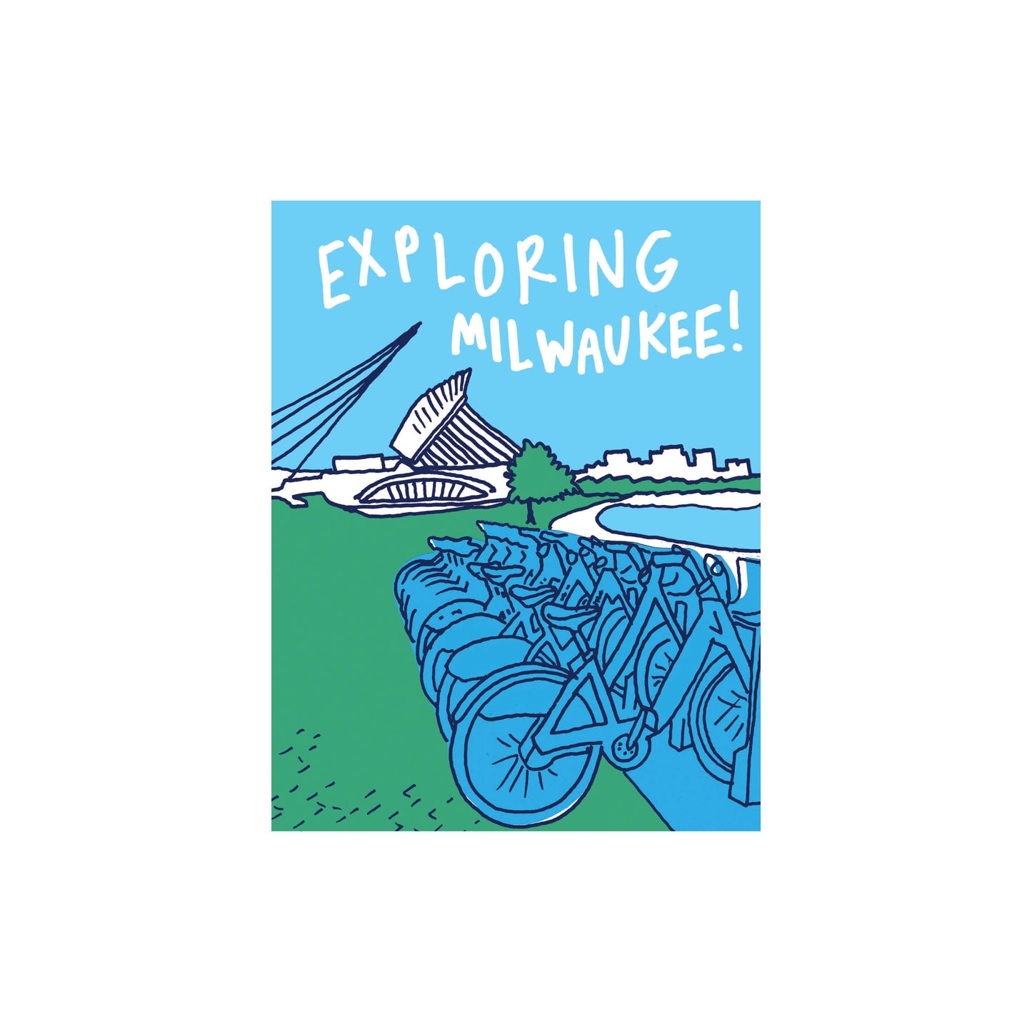 City Bike Postcard