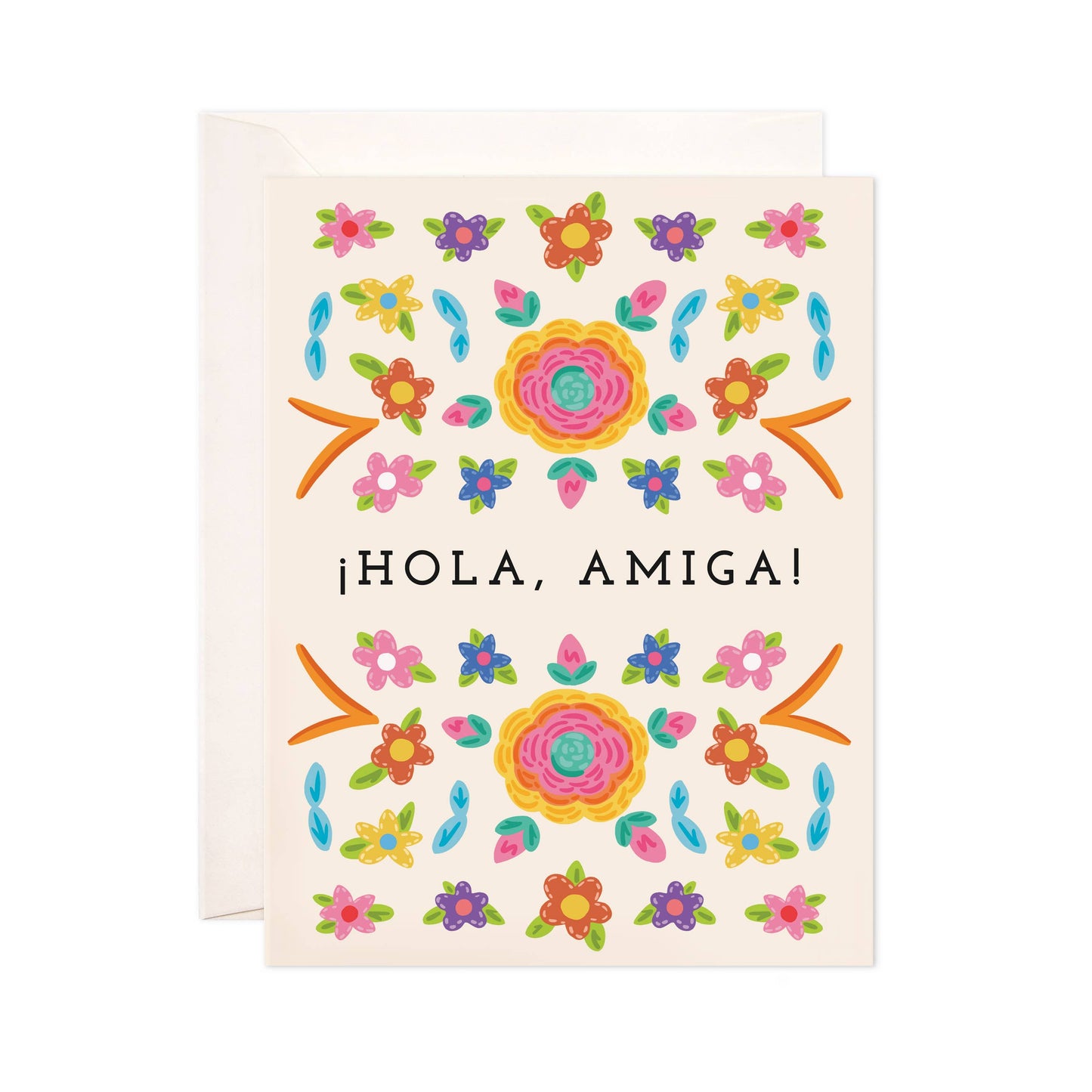 Hola Amiga Greeting Card