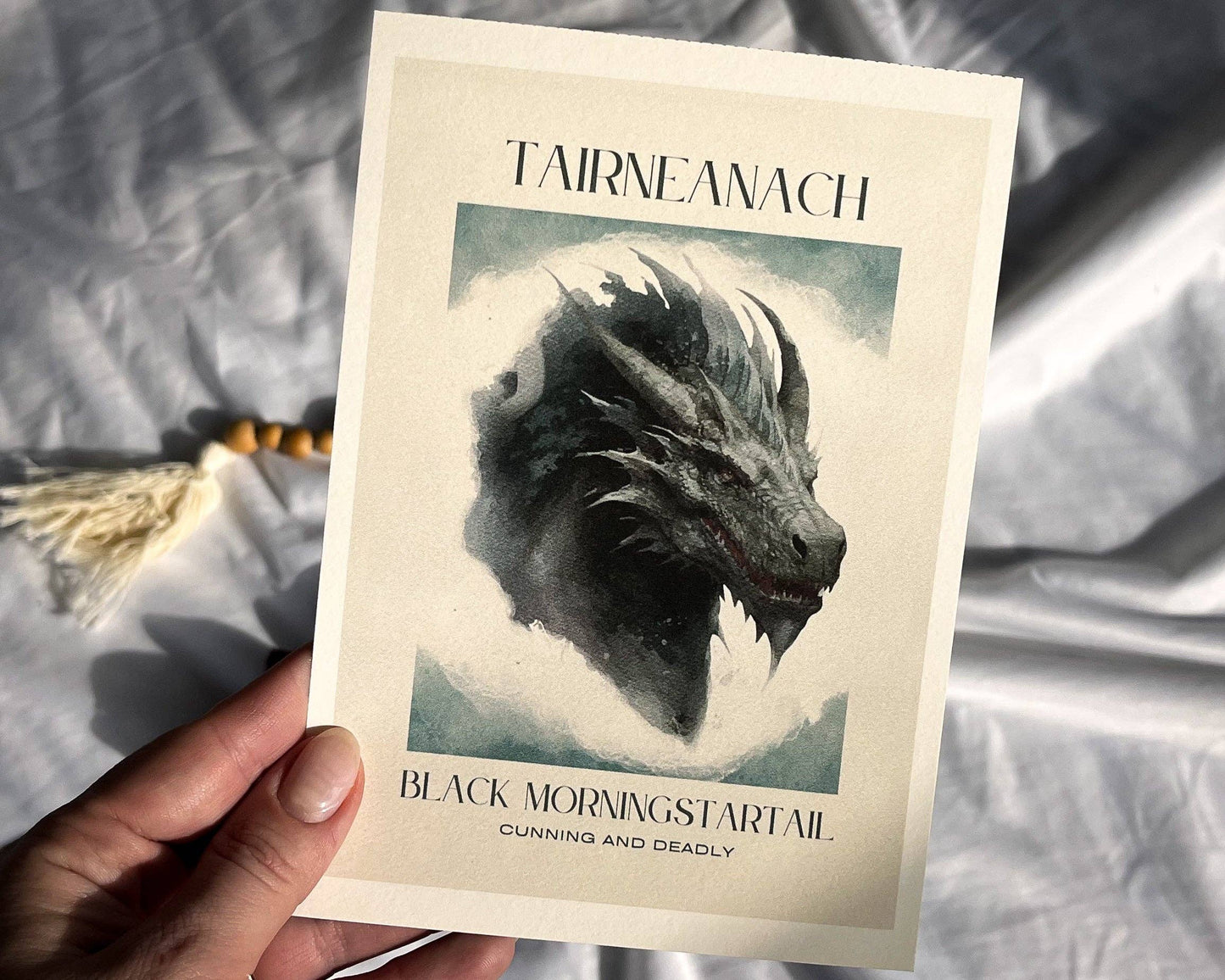 Fourth Wing Basgiath War College 5x7 Art Print Bookish Gift — Tairneanach
