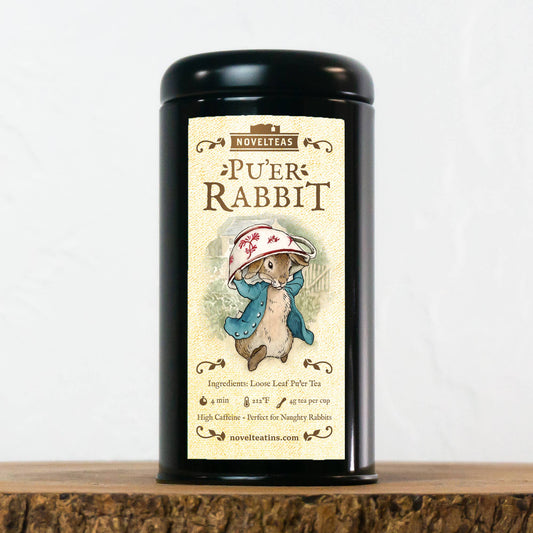 Pu'er Rabbit - Loose Tea Tin