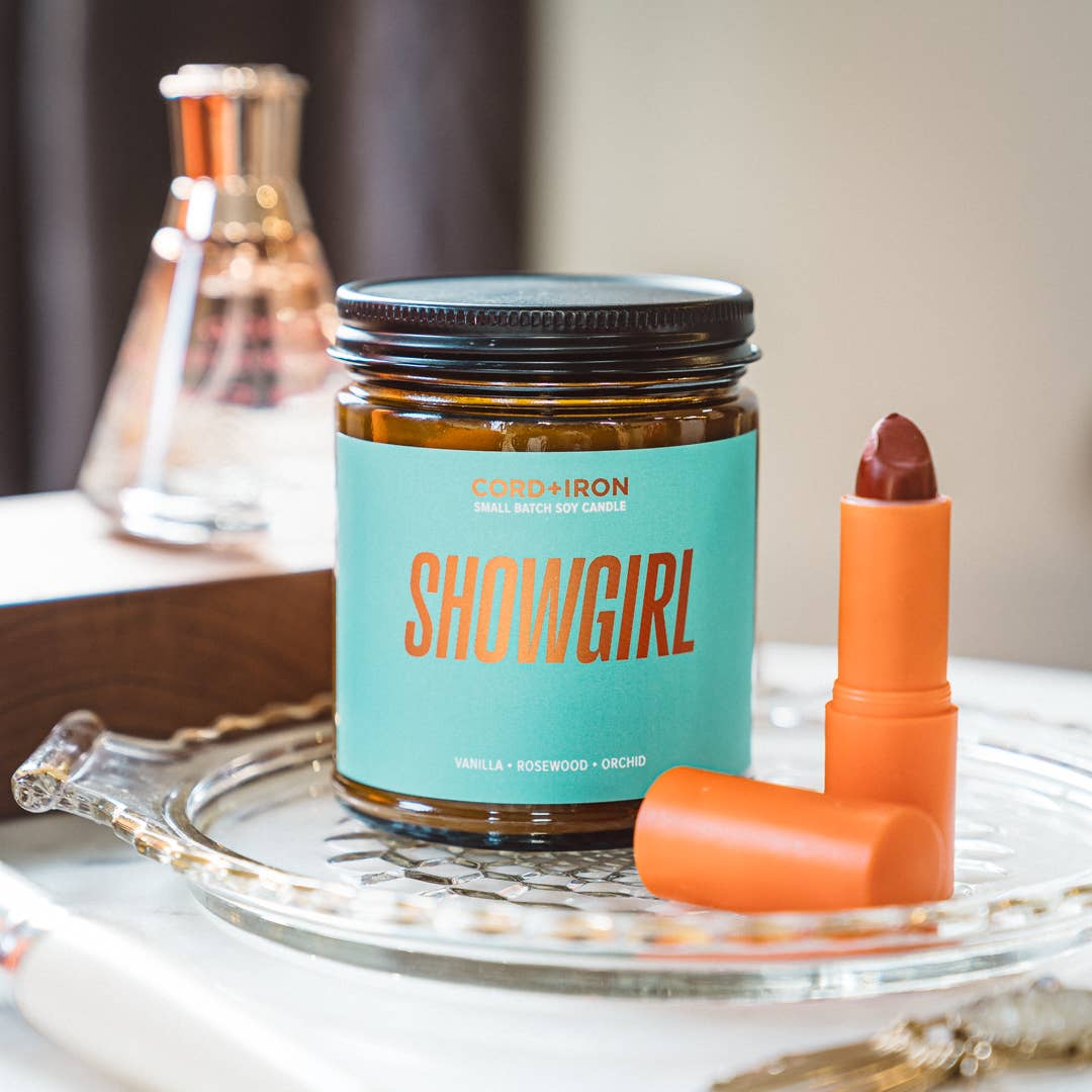 Showgirl – Vanilla & Rosewood Soy Candle Limited Release