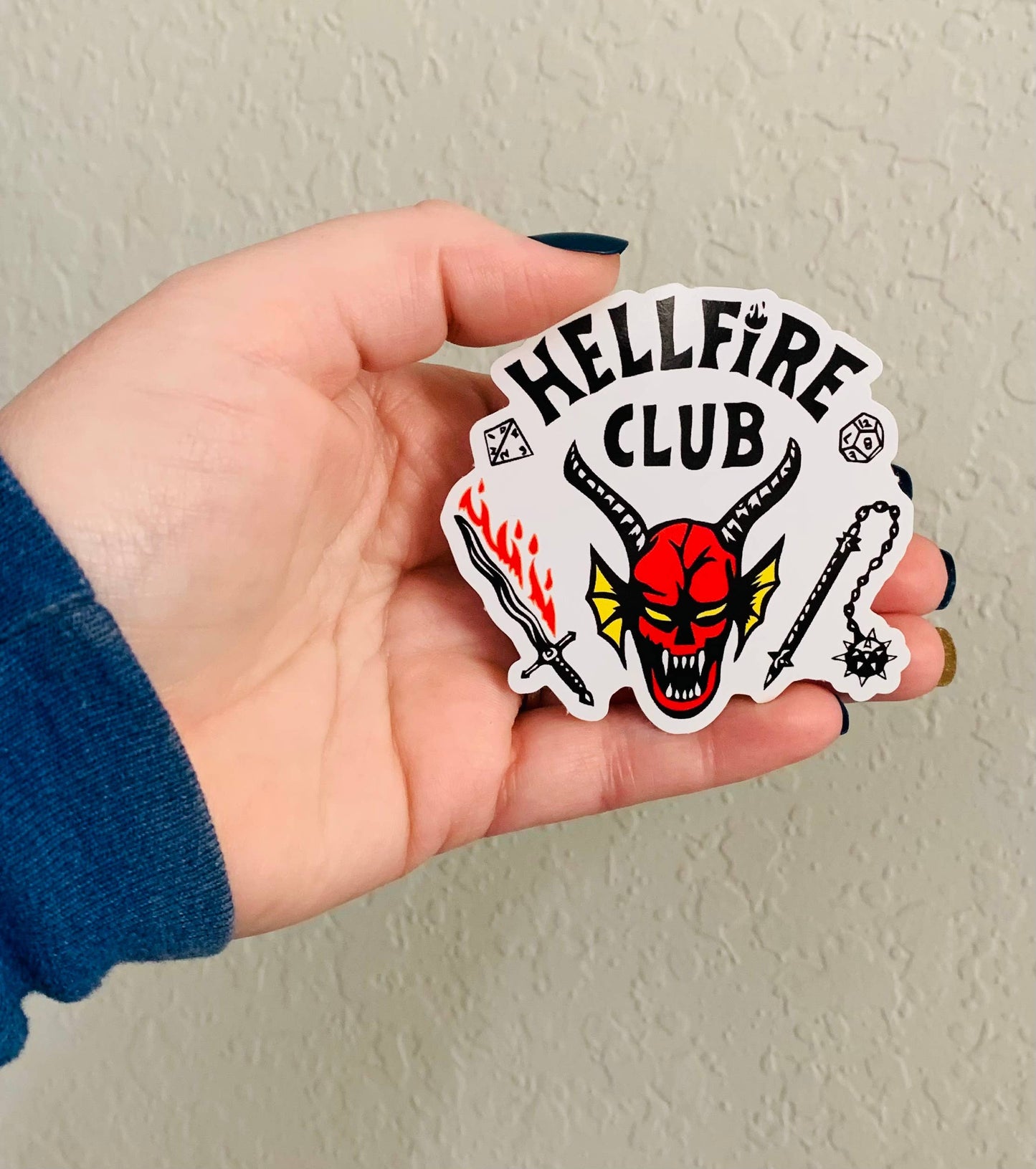 Hellfire Club-Stranger Things Sticker