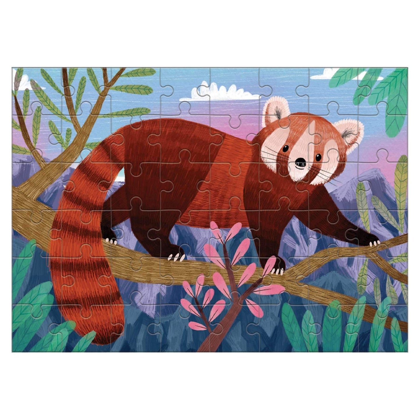 Red Panda 48 Piece Mini Puzzle