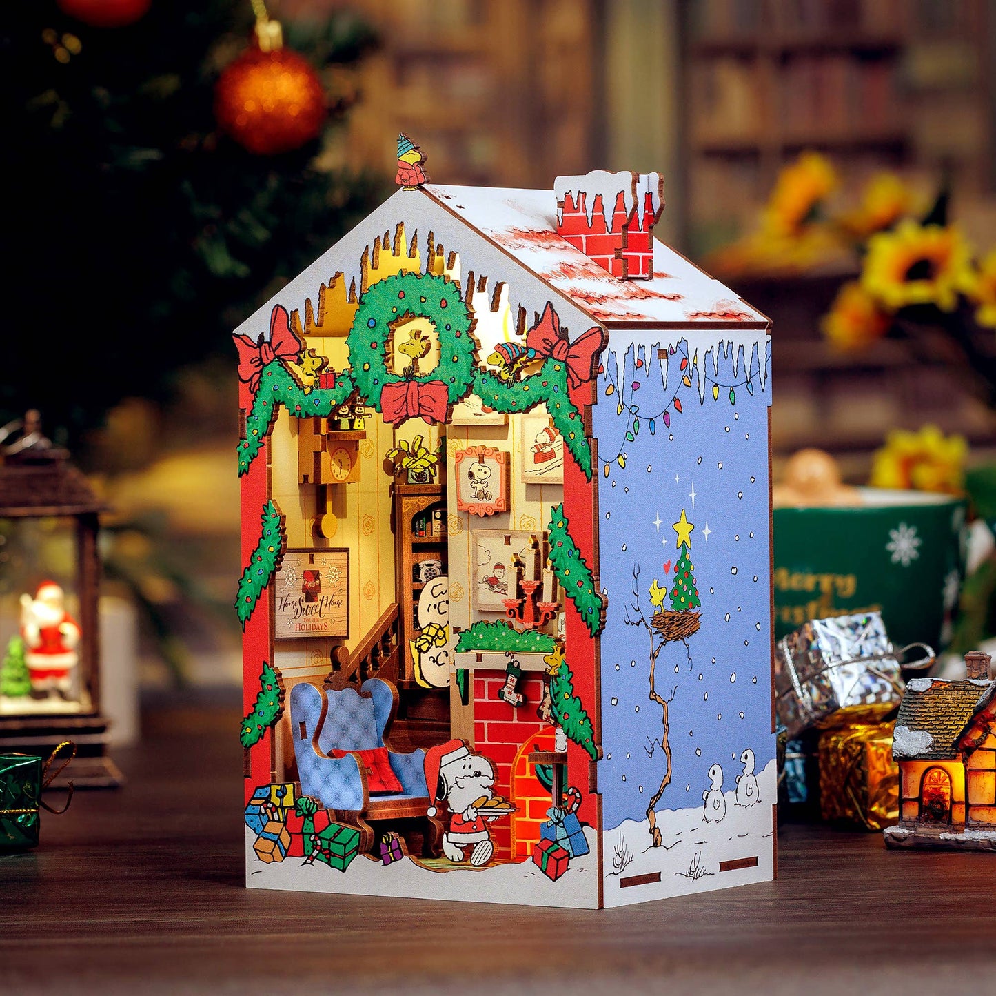 Peanuts Christmas - DIY Book Nook Kit
