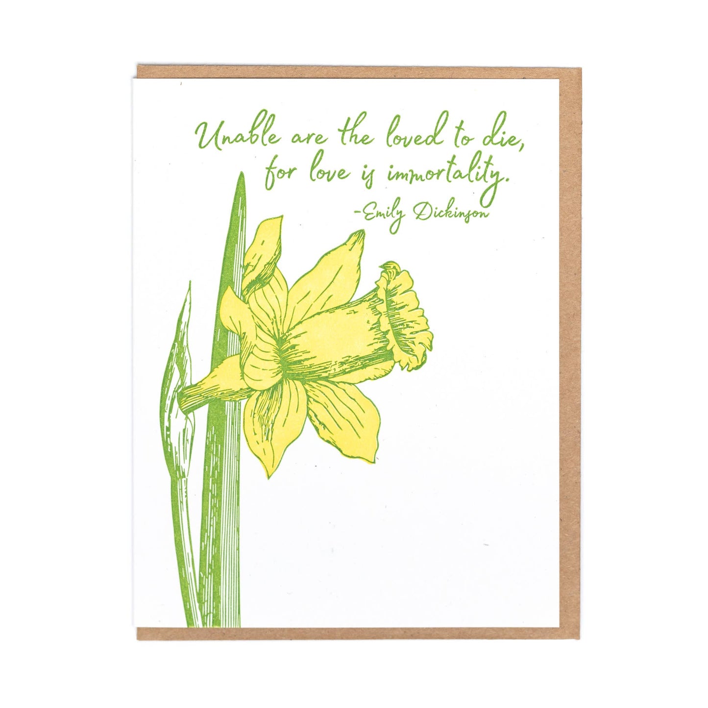 Immortality Greeting Card