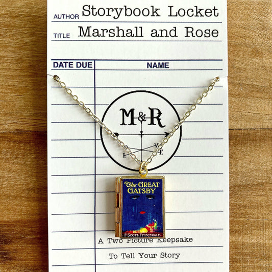 Book Locket The Great Gatsby