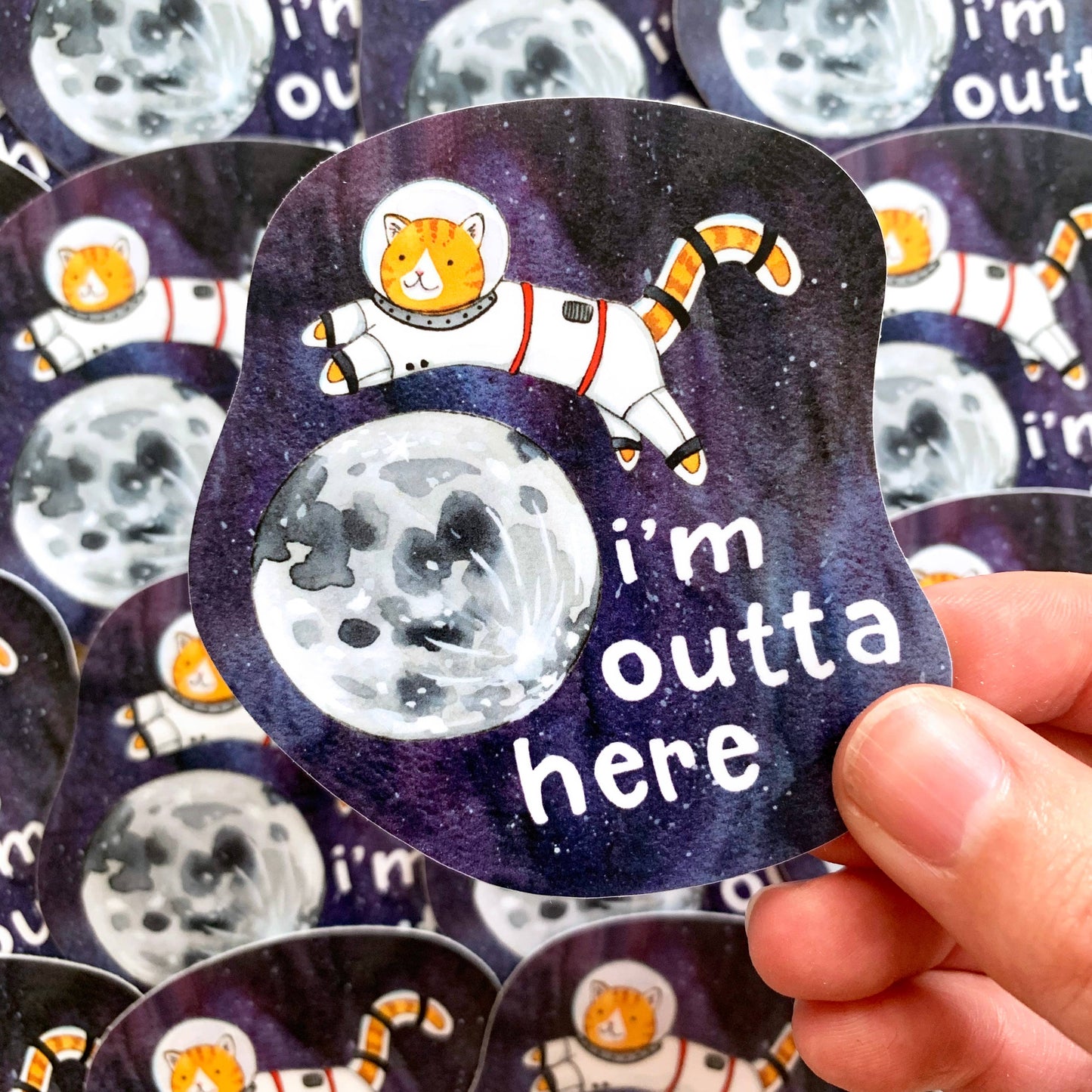 I'm Outta Here Sticker