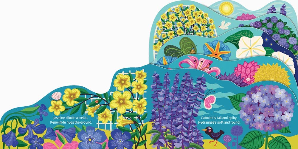 Grow Your Own Way: Flower Board Book by Helen Dardik
