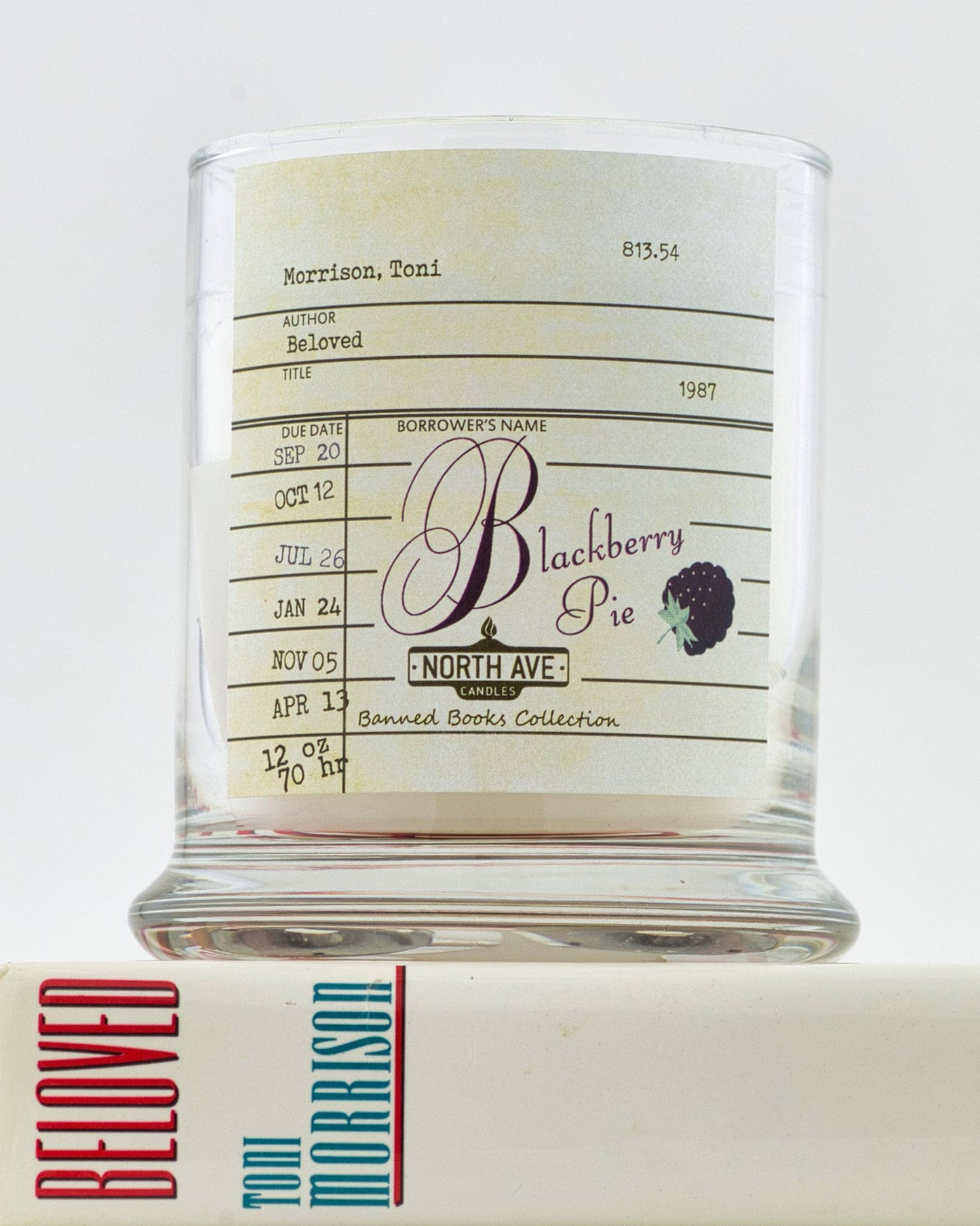 Banned Book Candle / Beloved
