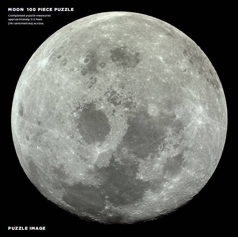 Moon: 100 Piece Puzzle
