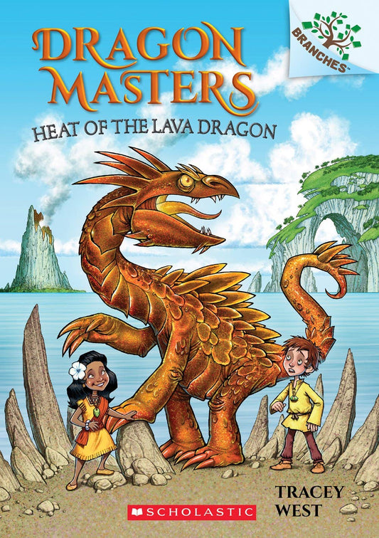 Heat of the Lava Dragon: Dragon Masters #18 by Tracey West
