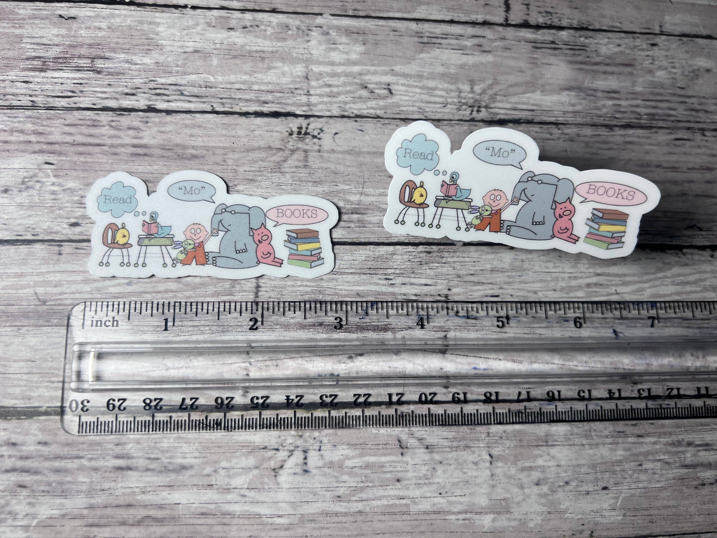 Read Mo Books, Teacher Sticker, Book Character Sticker