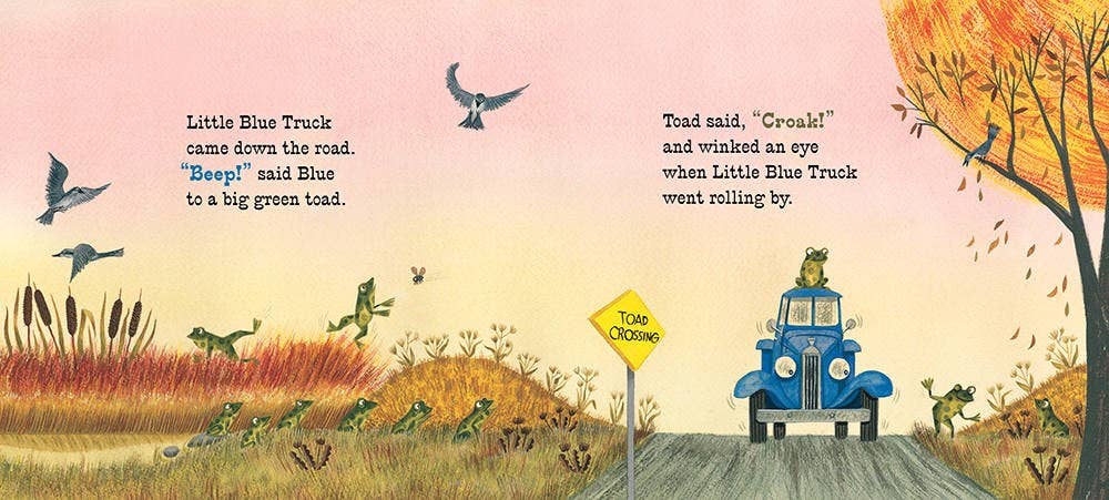 Little Blue Truck Board Book by Alice Schertle; Illustrated by Jill McElmurry