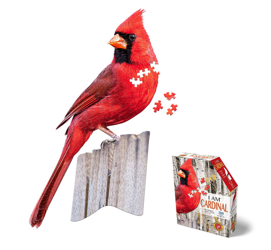 I AM CARDINAL 300 piece jigsaw adult puzzle - Great gift!