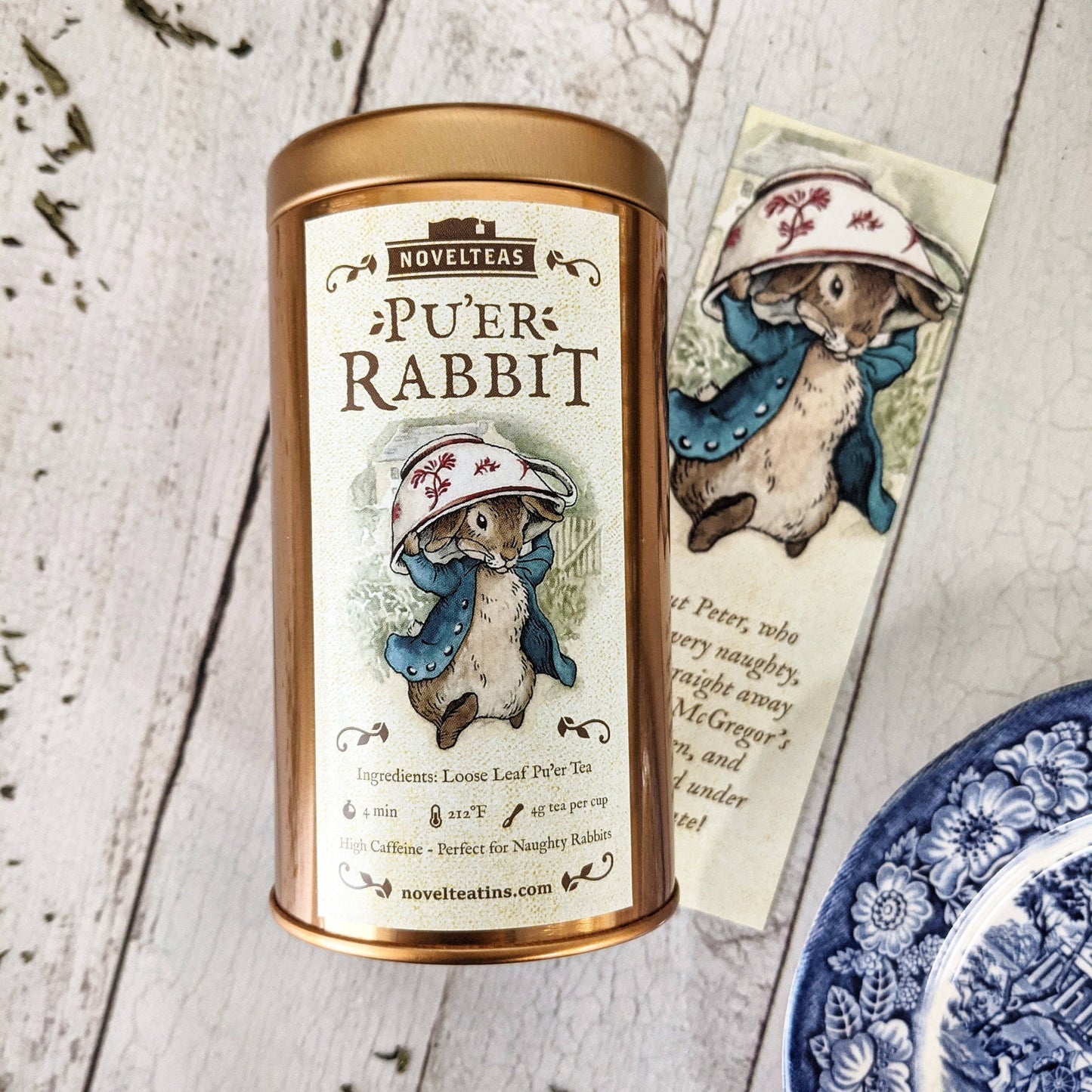 Pu'er Rabbit - Loose Tea Tin