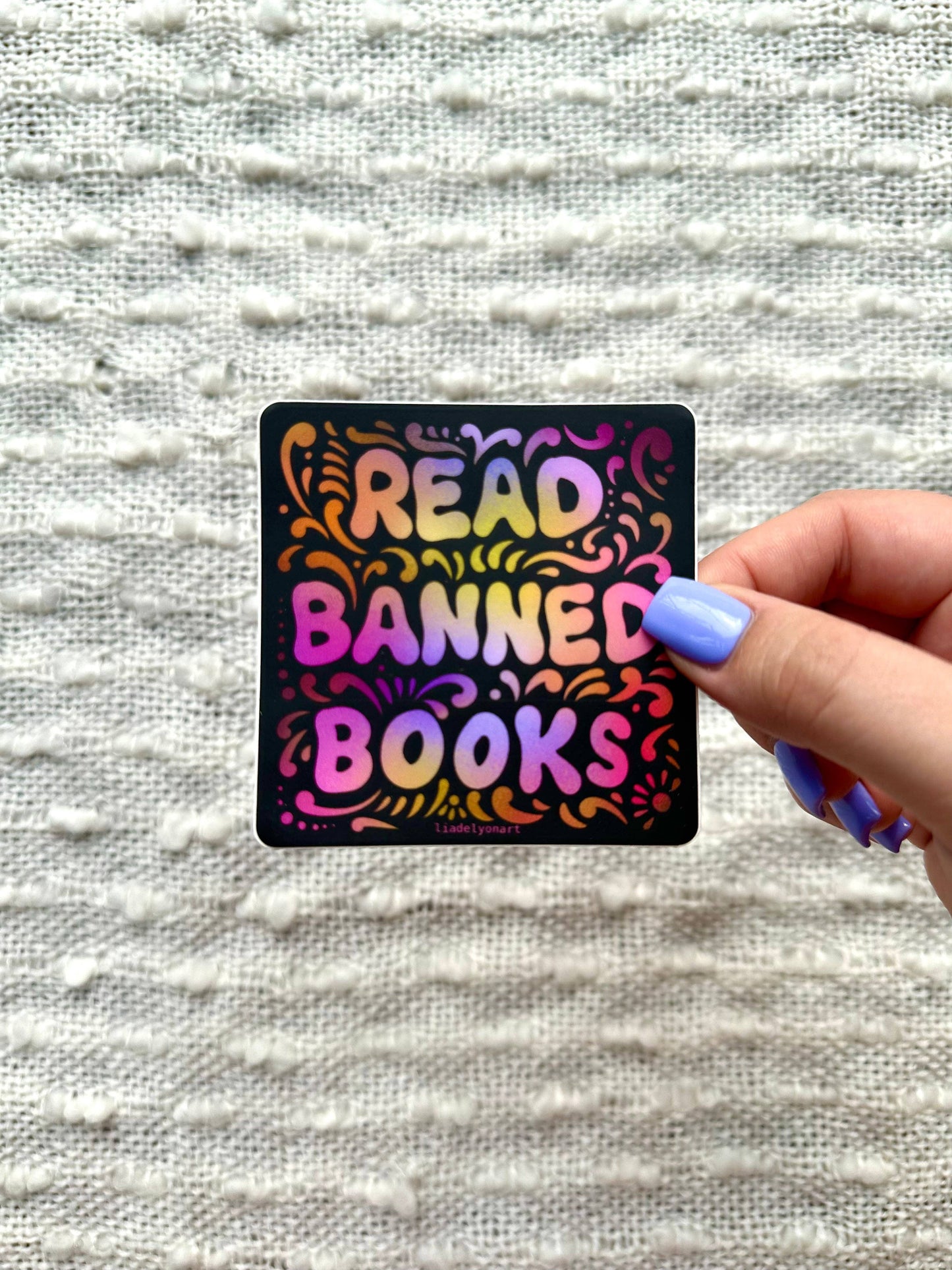 Read Banned Books Sticker