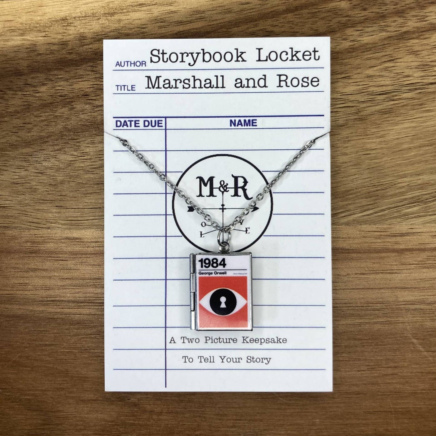 Book Locket 1984