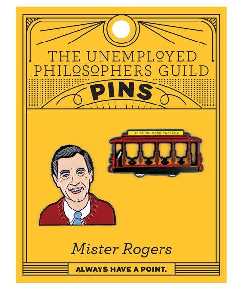 Mister Rogers and Trolley Pins