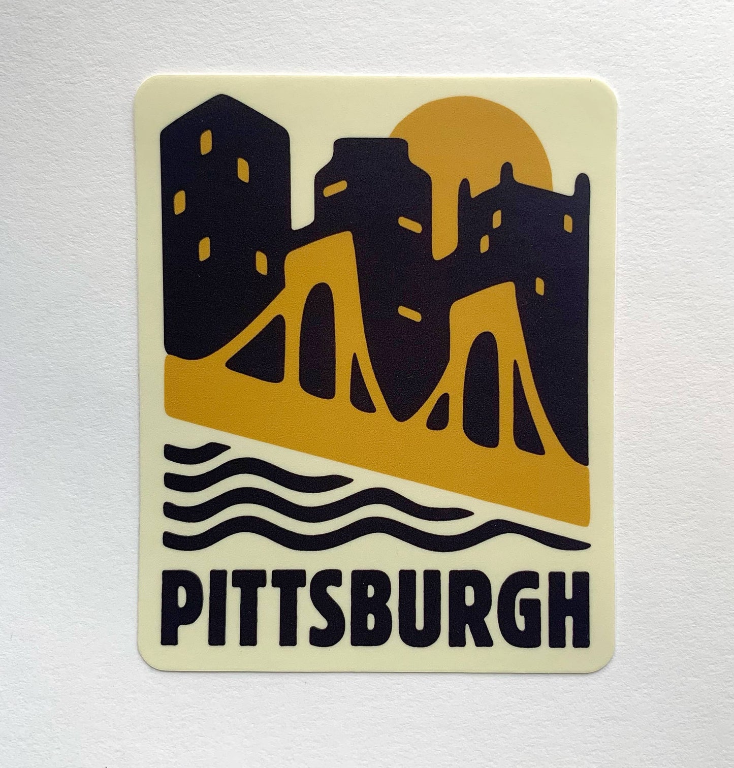 Pittsburgh, Pennsylvania Bumper Sticker / Vinyl Decal