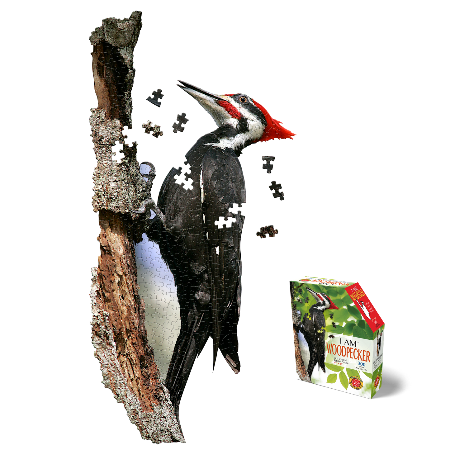 I AM Woodpecker 300 piece jigsaw puzzle - gift