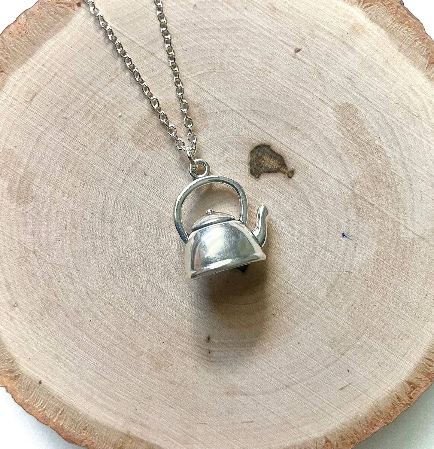 Teapot Charm Necklace